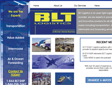 Tablet Screenshot of bltship.com